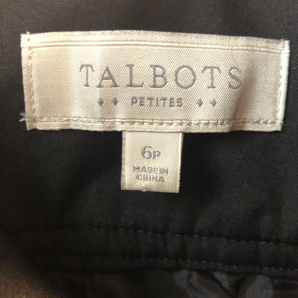 Talbots Patterned Pencil Skirt Size 6P - Picture 5 of 5